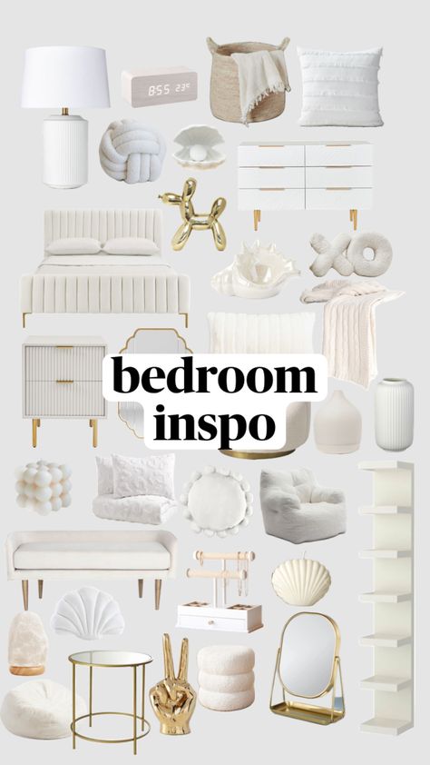 #cleangirl #basic #beige #vanillagirl Beachy Room Decor, Room Wishlist, Beige Room, Room Organization Bedroom, White Room Decor, Luxury Room Bedroom, Room Redesign, Pinterest Room Decor, Preppy Room Decor