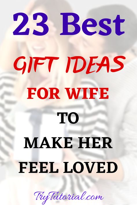 Here are the best ideas to gift your wife that can be useful this holiday season. Moreover, you can get inspiration for DIY gifts for wife on her birthday or thoughtful ideas on special occasions. #christmasgiftforwife #giftforwife #best #diy #best #thoughtful Gifts For Wife Christmas From Husband, Gift Ideas For Wife Romantic, Cute Birthday Ideas For Wife, What To Gift Your Girlfriend, Surprise For Wife Ideas, Special Birthday Gifts For Her, Wife Surprise Ideas, Cute Surprise For Girlfriend, Gift Ideas For Wife Birthday Unique