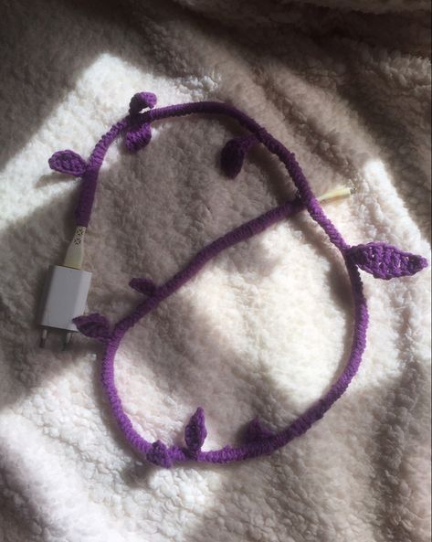 Crochet Charger Crochet, Brr Basket, Leaves Crochet, Crochet Purple, Crochet Idea, Purple Crochet, How To Crochet, Cute Crochet, Cartoon Wallpaper