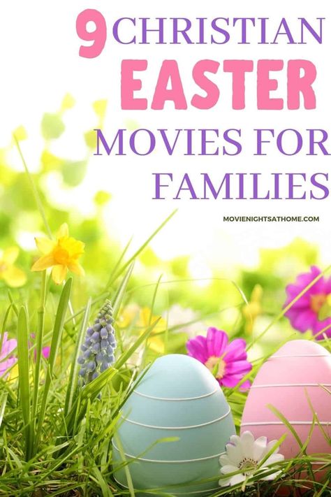 Gather the family to celebrate with one of these Christian Easter movies that teach the story of Easter and entertain at the same time. Easter Movies For Kids, Christ Centered Easter Basket, The Story Of Easter, Easter Movies, Christ Centered Easter, Resurrection Day, Homeschool Board, Family Easter, Easter Story