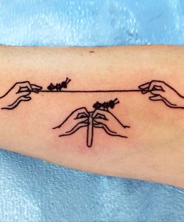 Literary Tattoos: 'A Wrinkle in Time' Tattoo Ideas Reading, A Wrinkle In Time Tattoo, Wrinkle In Time Tattoo, In Time Tattoo, Literary Tattoos Books, Fiction Tattoo, Time Tattoo Ideas, Geek Tattoos, Literary Tattoo