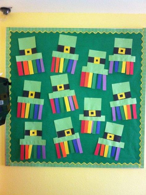 Saint Patrick’s Bulletin Board, March Bulletin Boards Preschool, March Preschool Door Ideas, St Patricks Day Bulletin Board School, March Bulletin Board Ideas Preschool, March Bulletin Board Ideas, March Preschool, Sant Patrick, March Bulletin Board