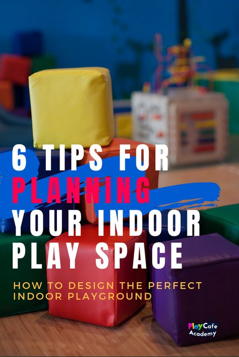 How to design a play cafe business for kids. Inspiration and tips for the best way to design your retail business for children. Fun ideas for your indoor playground. Play Cafe Business, Soft Play Party, Indoor Play Space, Party Rental Business, Indoor Bounce House, Cafe Space, Soft Play Centre, Indoor Play Places, Indoor Playground Design