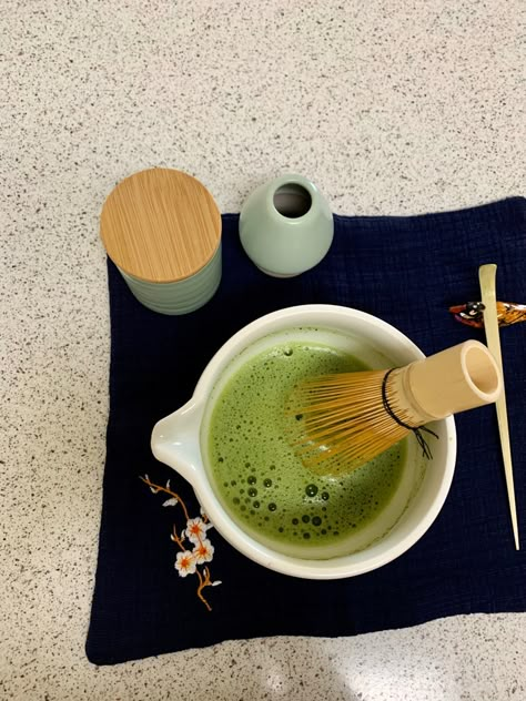 Matcha Wisk Aesthetic, Matcha Set Aesthetic, Matcha Moodboard, Matcha Station, Matcha Meditation, Matcha Frappe, Matcha Girl, Make Matcha, Liquid Luck