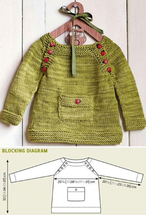 Pullover for kids - Free pattern Free Toddler Knitting Patterns, Toddler Knitting Patterns Free, Tunic Knitting Patterns, Free Baby Patterns, Kids Knitting, Baby Cardigan Knitting Pattern Free, Toddler Patterns, Kids Knitting Patterns, Knitting Patterns Free Sweater