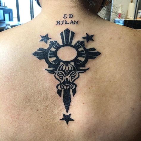 Filipino Tattoos Men Sun, Filipino Warrior Tattoo, Filipino Tattoos Men, Philippines Tattoo Ideas, Pinoy Tattoo, Filipino Sun Tattoo, Tattoo Ideas For Men Forearm, Philippines Tattoo, Sun Tattoo Ideas