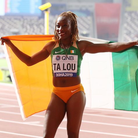 About last night in Doha... @majotalou —————————————//////————- (📸/Getty images for IAAF)  #mariejoseetalou #mjtl #cotedivoire #iaafdoha2019 #worldathleticschamps #doha2019 #athleticsafrica #trackandfield Ivory Coast Flag, World Athletics, International Flags, About Last Night, Flags Of The World, Ivory Coast, National Flag, Doha, Track And Field