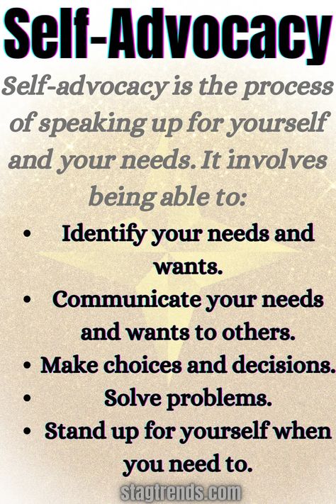 Self-Advocacy, Self-Advocacy Skills, Activities for Self-Advocacy Self Advocacy Activities For Kids, Advocate Quotes, Advocacy Quotes, Speak Up For Yourself, Quote Jar, Resolving Conflict, Communication Techniques, Self Advocacy, Core Competencies