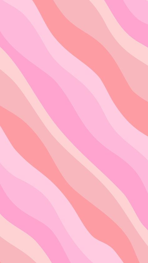 Peach And Pink Wallpaper, Pink Wavy Wallpapers, Wavy Pink Wallpaper, Pink Atheistic Wallpaper, Pink Preppy Background, Pastel Preppy Wallpaper, Pink Hippie Wallpaper, Preppy Phone Backgrounds, Summer Pink Wallpaper