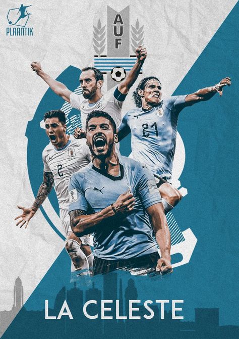 Fifa World Cup 2018 Posters on Behance | Fifa world cup teams, Sports graphic design, Team poster ideas Sports Team Poster Ideas, Football Team Poster Ideas, Football Players Poster, Sports Team Poster Design, Team Posters Ideas, Uruguay Football Team, Poster Futsal, Soccer Poster Design, World Poster Design