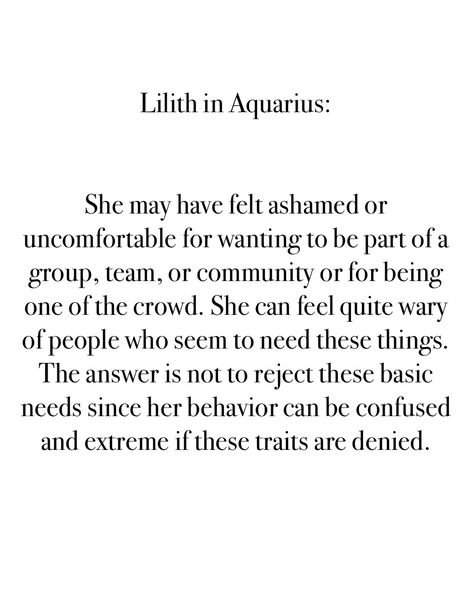 :: Lilith Aquarius, Lilith In Aquarius, Venus In Pisces, Scorpio Moon, True Love Quotes, Intj, Body Language, Psych, Zodiac Signs