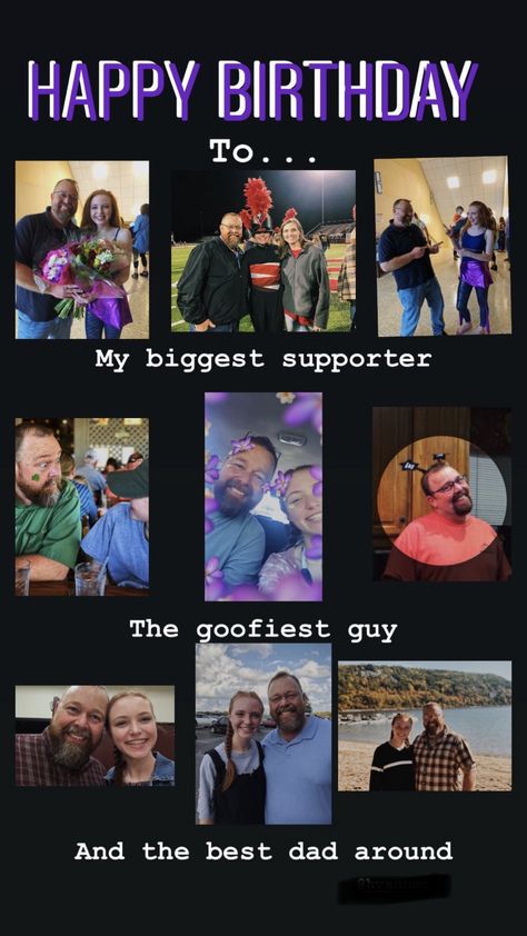 VSCO sadiemcspadden  INSTA sadie_slm_ Father Birthday Template Instagram, Dads Birthday Story Ideas, Happy Birthday Pappa Instagram Story, Papa Birthday Story Idea, Birthday Template For Father, Papa Birthday Gift Ideas, Happy Birthday Papa Template, Happy Birthday Papa Insta Story, Insta Story Ideas Birthday Brother