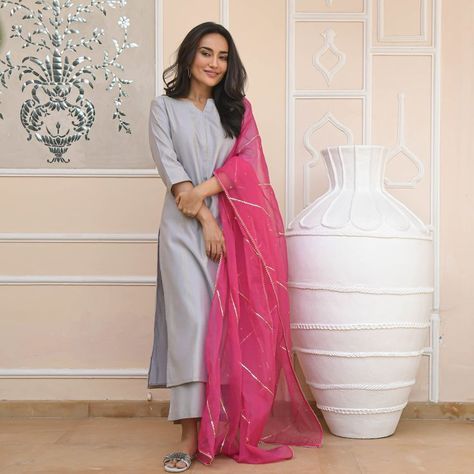 Suit Women Indian, Pink Suits Women, Indian Ethnic Wear For Women, Straight Suit, Women Kurta, Silk Kurti, Ethnic Wear For Women, Indian Designer Suits, Simple Kurta Designs