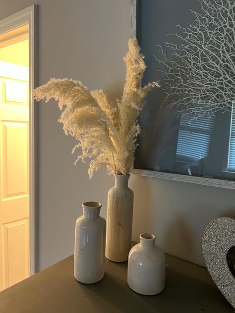 Amazon.com: Pampas Grass Decor, Natural Dry Pampas Grass Small, Short Pampass Bulk for Farmhouse, Wall, Kitchen, Bedroom Decor, Office Decor (17 inch ) : Home & Kitchen Bedroom Pampas, Dry Pampas, Dried Pampas Grass Decor, Grass Decor, Pampas Grass Decor, Wall Kitchen, Trendy Home Decor, Farmhouse Wall, Decor Office