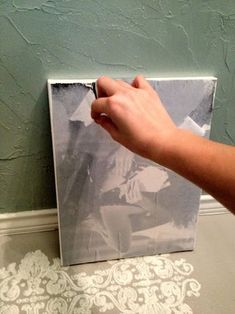 Transferring Photos to Canvas : 8 Steps (with Pictures) - Instructables How To Transfer Paper To Canvas, Transfer Picture To Canvas, Canvas Photo Transfer, Photos Onto Canvas, Mod Podge Photo Transfer, Picture Frame Collage, Easy Acrylic Painting Ideas, Frame Collage, Transfer Images