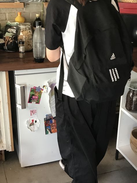 Adidas Backpacks For School, Adidas Backpack Aesthetic, Adidas Backpack, Aesthetic Backpack, Adidas Bags, Bags Aesthetic, My Vibe, Backpack Bags, Summer Outfits