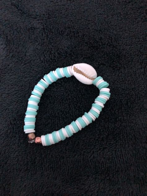 Ocean Theme Jewelry, Bracelet Stuff, Bracelet Inspo, Beads Bracelet Design, Clay Bead, Ocean Theme, Bracelet Design, Bracelet Ideas, Ocean Themes