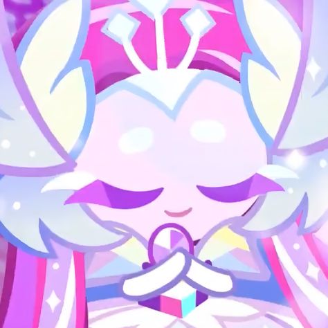 ✦ | sugar swan cookie crob cookie run ovenbreak pfp icon #cookierun Cream Unicorn Cookie Pfp, Lotus Dragon Cookie Run Icon, Sugar Swan Cookie Run, Crk Cream Unicorn Cookie, Unicorn Cookie Cookie Run, Cookie Run, Profile Picture