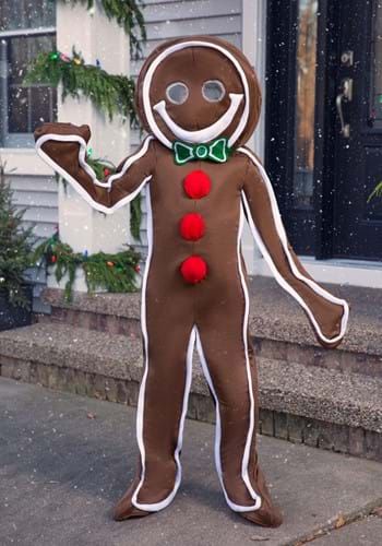 Gingerbread Man Costume, Gingerbread Costume, Gingerbread Man Costumes, Reindeer Pet, Iced Gingerbread, Cosplay Costumes For Men, Brown One Piece, Christmas Cosplay, Meet Santa