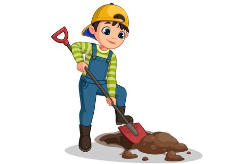 Action Pictures, Digging Holes, Iphone Wallpaper Sky, Blue Background Images, Cartoons Png, Cartoon Man, Cartoon Images, Character Sheet, Guy Pictures