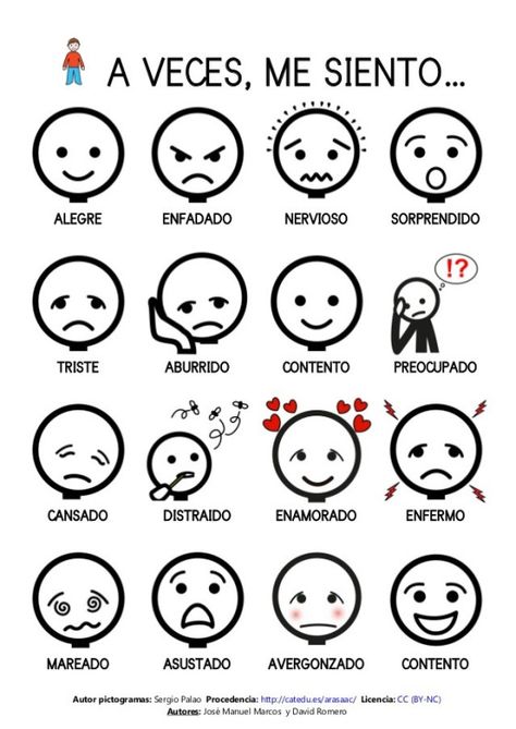 Pictogramas emociones – El largo camino TEA Uppfostra Barn, Spanish Classroom Activities, Learning Spanish For Kids, Spanish Basics, Learn Spanish Online, Spanish Lessons For Kids, Learning Spanish Vocabulary, Spanish Lesson Plans, Spanish Worksheets