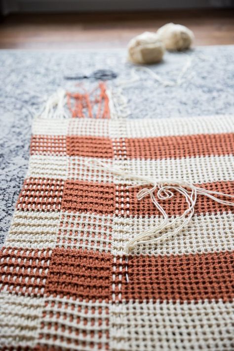 Crochet Gingham, Modern Haken, Zig Zag Crochet, Throw Blanket Pattern, شال كروشيه, Confection Au Crochet, Crochet Blanket Designs, Crochet Quilt, Thigh Recipes