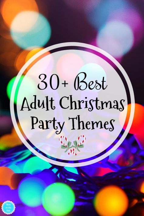 Christmas Party Themes For Adults Work, Moms Night Out Christmas Party, Crazy Christmas Party, Themed Christmas Party Ideas For Adults, Different Christmas Party Themes, Business Christmas Party Ideas, Company Holiday Party Themes, Christmas Party Themes For Work, Fun Christmas Themes Party