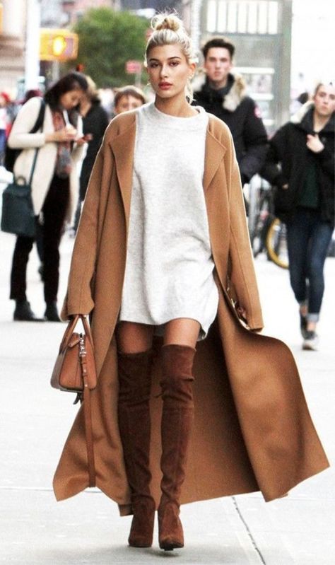 Thigh High Boots Outfit, Over The Knee Boot Outfit, Knee Boots Outfit, High Boots Outfit, Sarah Jessica Parker, Inspired Outfits, 가을 패션, Fashion Mode, Kettlebell