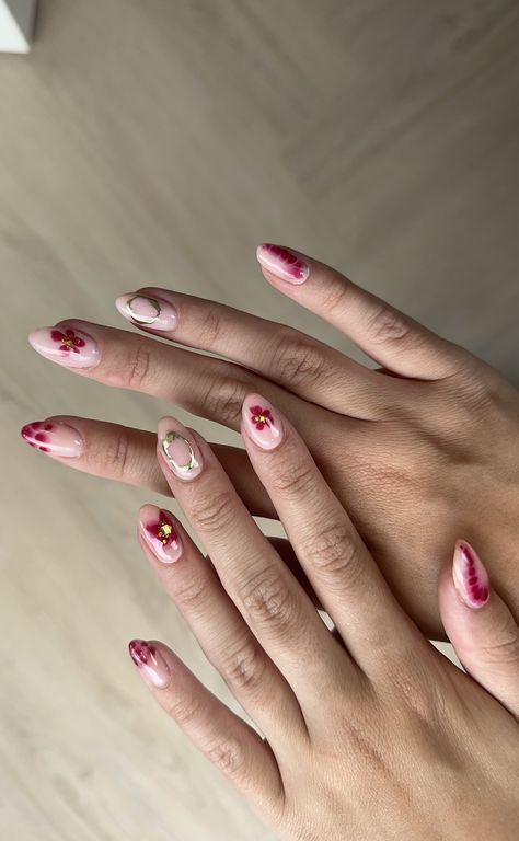 Bali Nails, Blooming Nails, Hippie Nails, Casual Nails, Simple Acrylic Nails, Classy Acrylic Nails, Pink Acrylic Nails, Funky Nails, Pretty Acrylic Nails