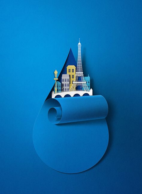 Eiko Ojala, Papercut Design, Pencil Tutorial, Cut Paper Illustration, Color Concept, Paper Cutout Art, 3d Paper Art, Art Procreate, Layered Art