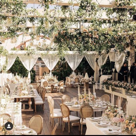 Wedding Decor Classy, Reception Decor Outdoor, Weddings Decorations Elegant Romantic, Classy Wedding Decor, Orlando Wedding Venues, Dream Wedding Reception, Beautiful Wedding Reception, Mill Wedding, Spring Wedding Decorations