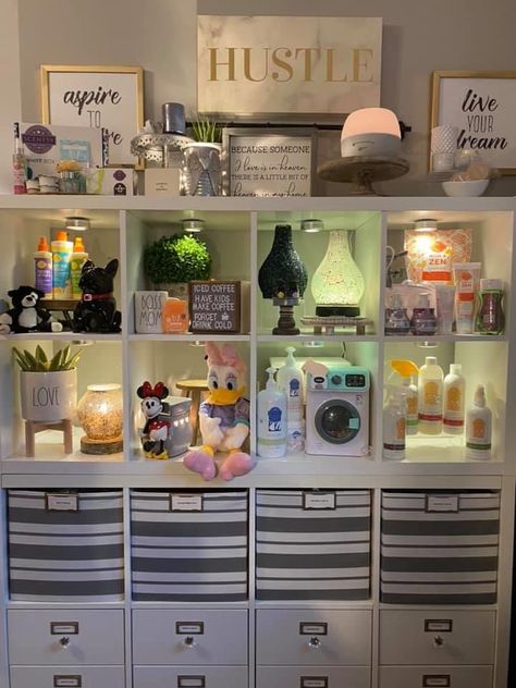 Scentsy Office Organization, Scentsy Storage, Scentsy Storage Ideas, Scentsy Office Ideas, Scentsy Organization, Scentsy Office, Scentsy Display, Inventory Storage, Diy Office Organization