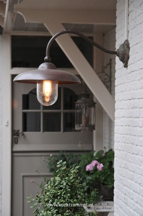 Outdoor Light Fixture, Industrial Exterior, Front Door Lighting, Farmhouse Style Lighting, Entry Lighting, French Doors Exterior, Exterior Light Fixtures, Farmhouse Light Fixtures, Farmhouse Pendant Lighting