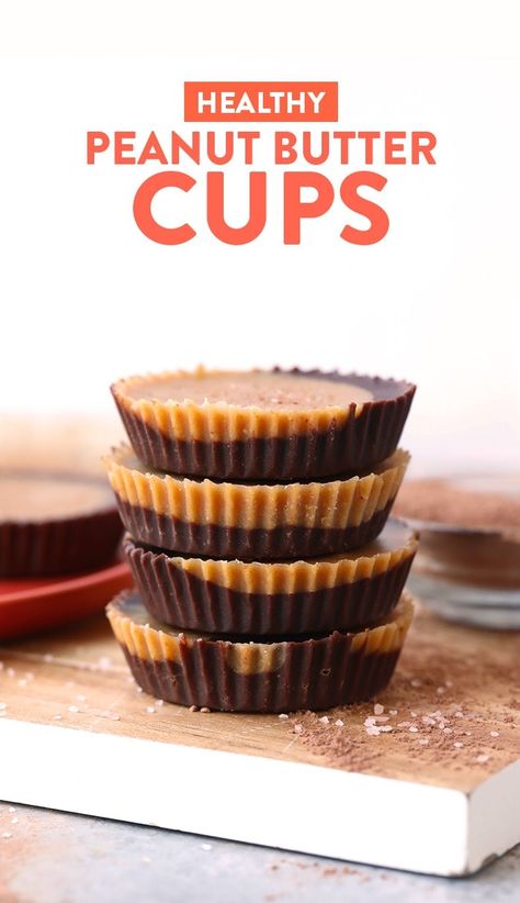 Frozen Peanut Butter, Healthy Peanut Butter Cups, Peanut Butter Cups Recipe, Butter Powder, Homemade Peanut Butter Cups, Bolo Fit, Himalayan Sea Salt, Chocolate Peanut Butter Cups, Fat Bomb Recipe