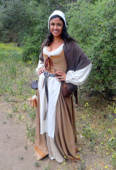 My go-to cold weather outfit..I've got a flannel petticoat underneath too!  May, 2013 Escondido Spring Ren Faire Ren Faire Outfits Cold Weather, Faire Finery, Flannel Petticoat, Fair Outfit, Ren Faire Outfits, Medieval Gown, Fair Outfits, Ren Fair, Cold Weather Outfit