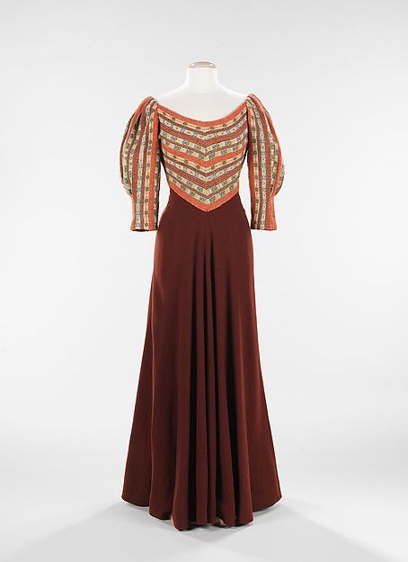 Vintage Fashion 1930s, Designer Evening Dresses, Period Outfit, Costume Collection, Vintage Gowns, 1930s Fashion, Vestidos Vintage, Historical Clothing, Historical Fashion