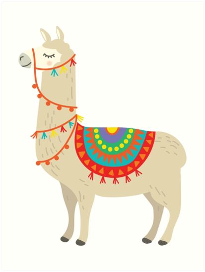 Millions of unique designs by independent artists. Find your thing. Llama Images, Llama Drawing, Cartoon Llama, Llama Clipart, Office Cartoon, Llama Arts, Alpaca Gifts, Cute Llama, Llama