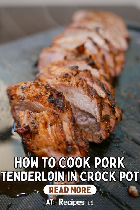 Master the art of slow cooking with our guide on How To Cook Smithfield Pork Tenderloin In Crock Pot! Transform this tender cut of pork into a mouthwatering meal with minimal effort. Join us on Recipes.net and see more delicious seasoning ideas to elevate your pork tenderloin to new heights of flavor. Don't miss out on this convenient and delicious cooking method—visit our blog today. How To Make Pork Loin Tender, Easy Crock Pot Pork Tenderloin, How To Make Pork Tenderloin In Crockpot, How To Cook A Pork Loin In The Crockpot, Pork Tenderloin In Crockpot Easy, Pork Loin In The Crock Pot, Pork Tenderloin Crock Pot Recipes Easy, How To Cook Pork Tenderloin In Crock Pot, Best Pork Tenderloin Recipe Crock Pots