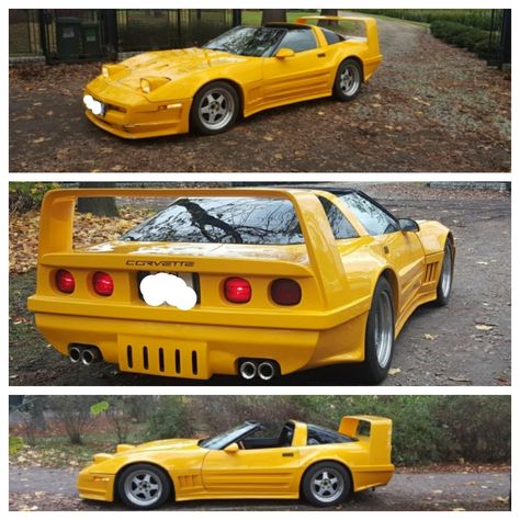 '89 C4 Corvette widebody Wide Body Corvette, Custom C4 Corvette, C4 Corvette Wide Body Kit, C4 Corvette Custom, Chevrolet Corvette C4, C4 Corvette, Corvette C4, Luxury Vehicle, Retro Rocket