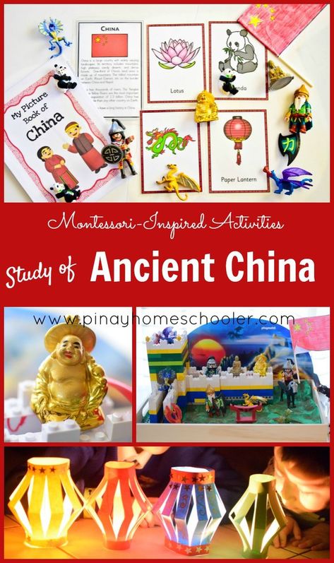 Lots of activities for learning about Ancient China Ancient China Stem Activities, Ancient China Activities, China For Kids, Montessori Culture, China History, February Activities, Chinese New Year Activities, Winter Printables, Homeschooling Preschool