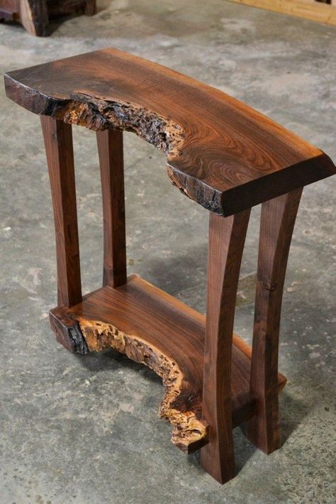 Transitional Living Room Furniture, Rustic Furniture Design, Handmade Wood Furniture, Rustic Log Furniture, Wood Furniture Plans, Natural Wood Furniture, Wood Table Design, Rustic Wood Furniture, Live Edge Furniture