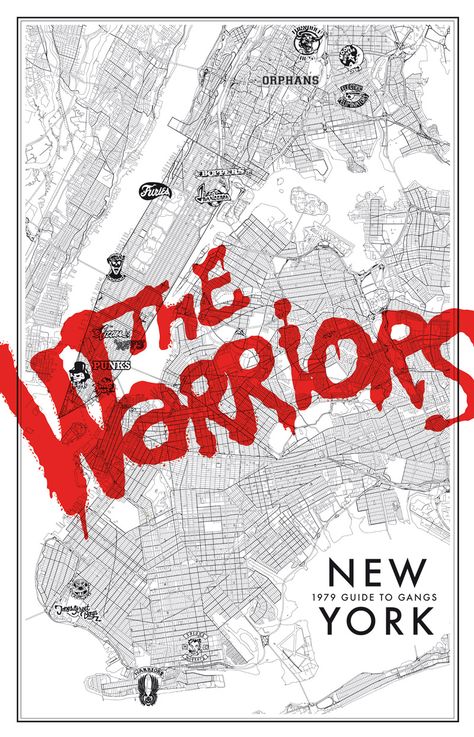 Cool Series of New York Inspired Movie Art The Warriors The Warriors 1979, Warrior Movie, Film Posters Art, Classic Movie Posters, The Warriors, Alternative Movie Posters, Movie Poster Art, Film Art, Norman Rockwell