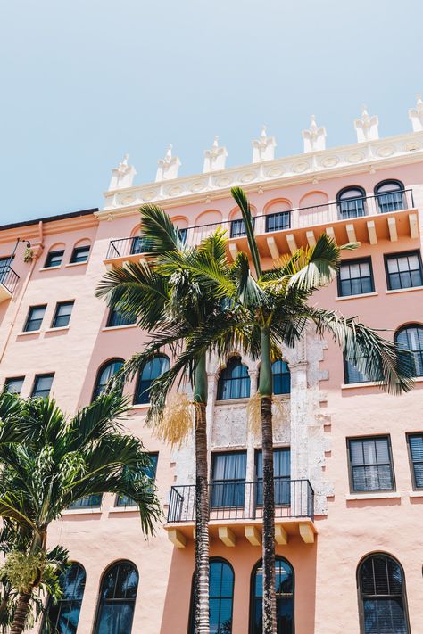 The Boca Raton Resort, Boca Raton Florida Aesthetic, Boca Raton Aesthetic, Boca Raton Resort, Spanish Exterior, College Vibes, Florida Aesthetic, Summer Skies, Dynamic Light