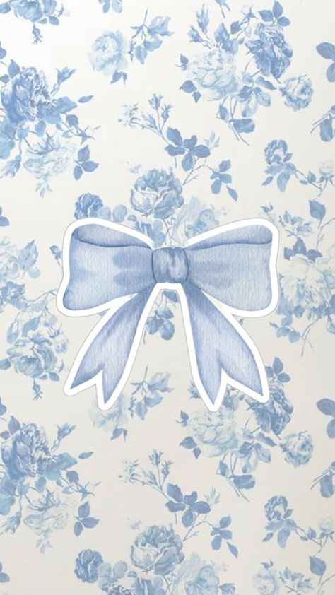 Bow Wallpaper Iphone, Cute Iphone Wallpaper Tumblr, Iphone Wallpaper Preppy, Baby Blue Wallpaper, Cute Home Screen Wallpaper, Cute Summer Wallpapers, Cute Blue Wallpaper, Bow Wallpaper, Cute Simple Wallpapers