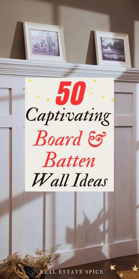 Board And Batten Wainscoting Ideas, Half Board And Batten Wall With Wallpaper, Board And Batten In Hallway, Types Of Board And Batten Wall, Decorating Above Board And Batten, Board And Batten 1/2 Wall, Mud Room Board And Batten Wall, Wall Board And Batten Ideas, Decorate Board And Batten Wall