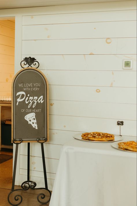 Wedding Pizza Bar DIY sign #diyweddingideas #pizzabar #wedding Wedding Pizza Bar, Bar Diy, Pizza Bar, Diy Bar, Diy Signs, Wedding Shower, Diy Wedding, Pizza, Shower