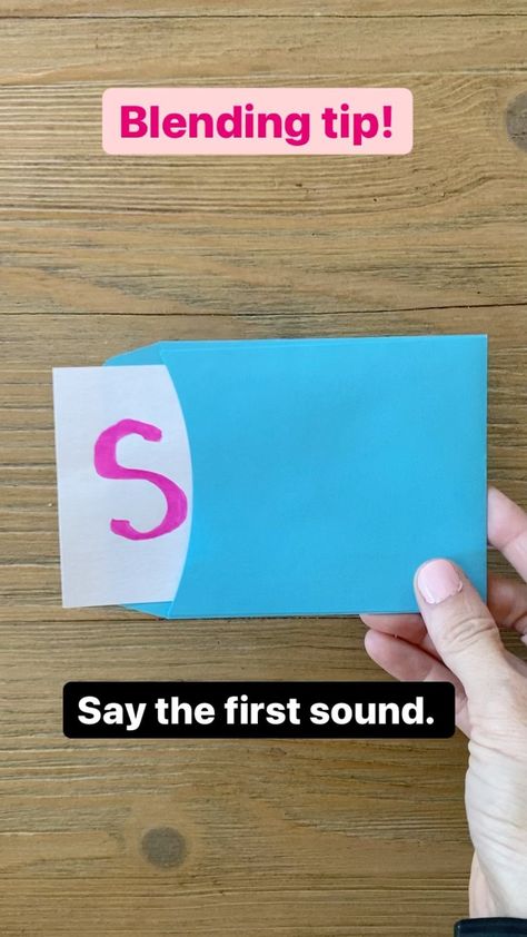 Here’s a fun way to practice successive blending. This helps those kids who are struggling in the beginning to blend three sounds together.… | Instagram 1st Grade Blending Activities, Blending Games For Kindergarten, Blending Phonemes Activities, Teaching Blending Sounds, Blending Practice Kindergarten, Successive Blending Activities, Blending Letters Activities, Blending Games Phonics, Beginning Blends Activities