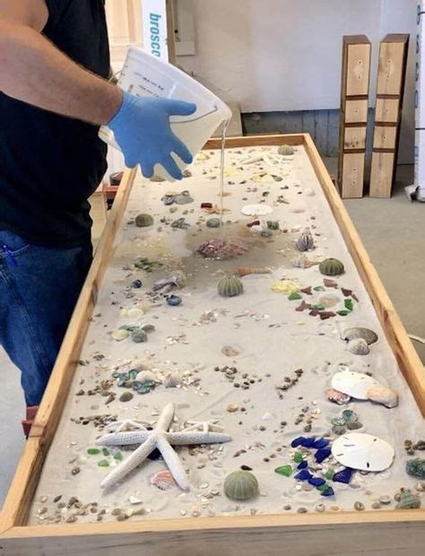 55 Amazing Epoxy Table Top Ideas You’ll Love To Realize - Engineering Discoveries Epoxy Table Top Ideas, Table Top Ideas, Săpunuri Handmade, Epoxy Table Top, Epoxy Countertop, Backyard Seating, Epoxy Table, Epoxy Resin Table, Clear Epoxy Resin