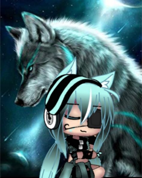 Gacha Life Props, Pet Wolf, Gacha Life Characters, Gacha Life Edits, Chibi Girl Drawings, Gotcha Life, Gacha Life Outfits, Gacha Characters, Images Kawaii