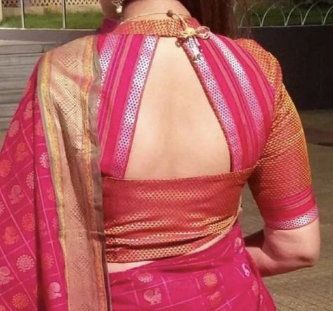 Dark Pink Blouse Designs, Blouse Designs For Saree, Dark Pink Blouse, Pink Blouse Designs, Cotton Saree Blouse Designs, Cotton Blouse Design, Simple Saree Designs, Fashionable Saree Blouse Designs, Blouse Design Images